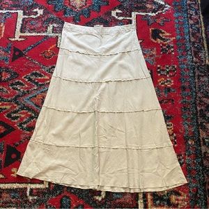 Vintage Westport Tiered maxi skirt size XL or 16